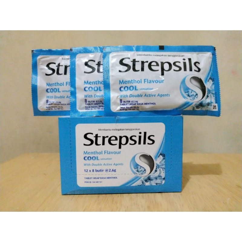 STREPSILS COOL ISI 8 BUTIR strepsil