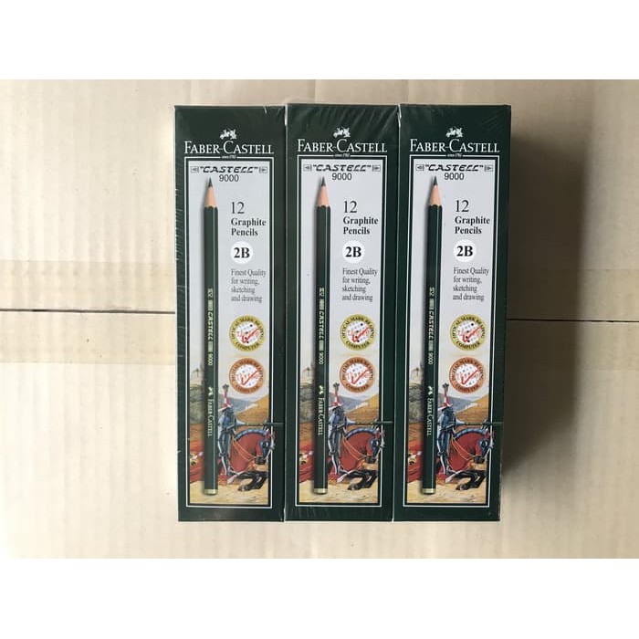 

NEW STOCK PENSIL KAYU FABER CASTLE ORIGINAL 2B