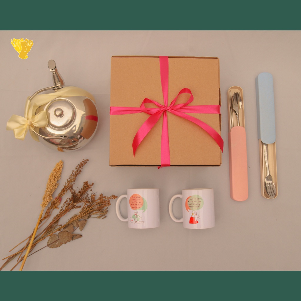 

MINUM BARENG Hampers Pernikahan Couple Gift Wedding Kado Hadiah