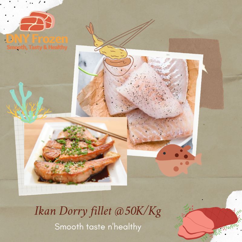 

IkanDorry Fillet isi 4/ 3pcs