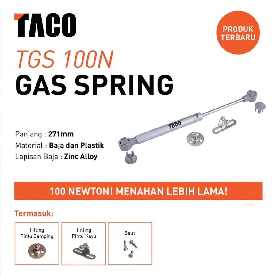 TACO GAS SPRING 100-N