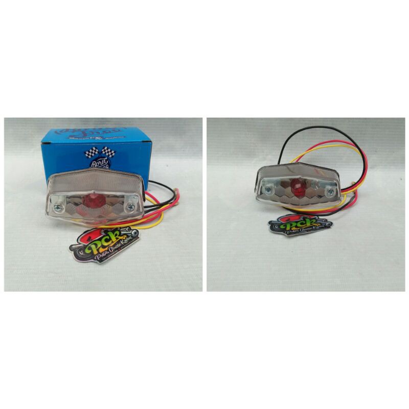 stoplamp cb 100 lampu belakang cb 100 diamond mika putih born feee