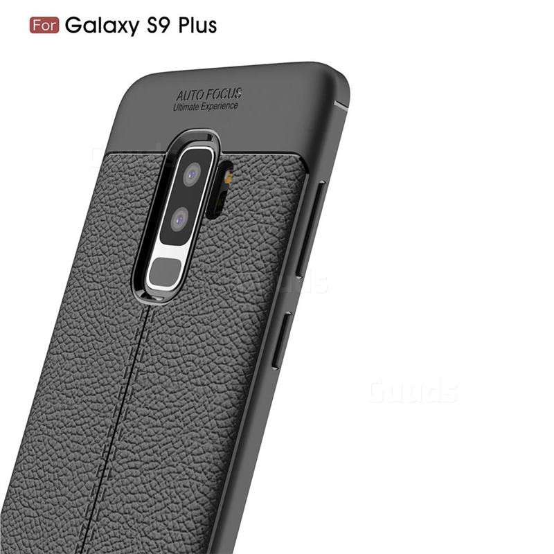 Case Autofocus Samsung S9 dan S9 Plus Silikon Case Jelly Lembut Hitam Black Softcase Elegant