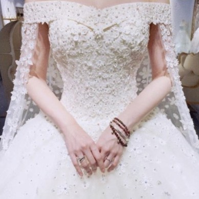 Sabrina Wedding Gown White