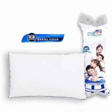 Pillow Bantal Tidur Hotel -  Berisi 100% Silicon murni tanpa campuran