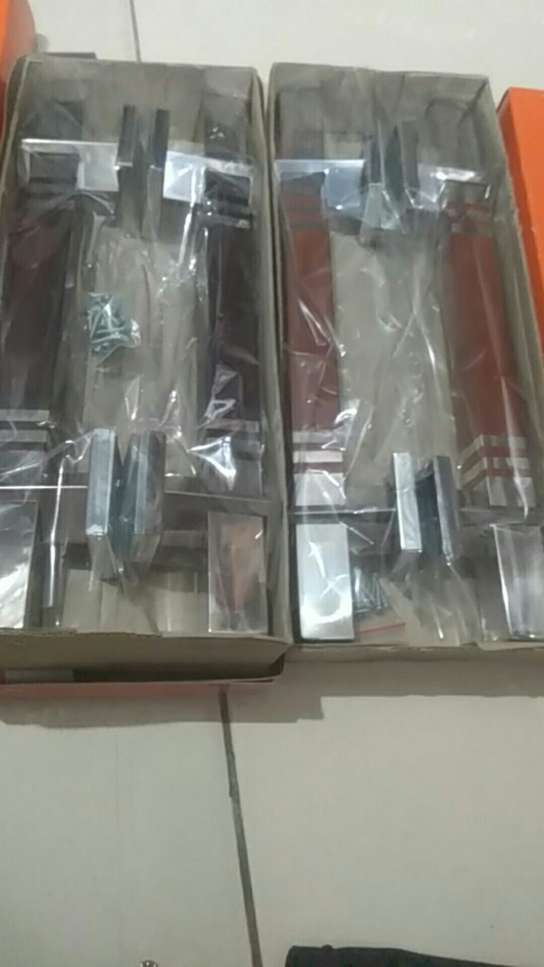 Handle Pintu Rumah Ktk Spb Tg Panjang 33 Cm Coklat Kombinasi Tarikan Pintu Gagang Pintu Kunci Pintu