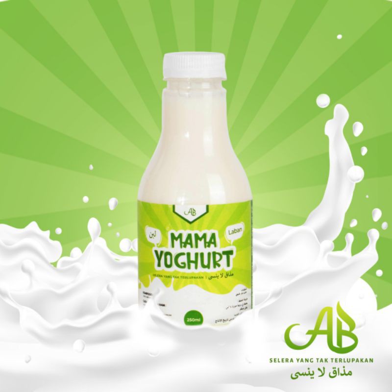 

Yoghurt Plain Asli Susu Sapi Fermentasi Laban 250 ml