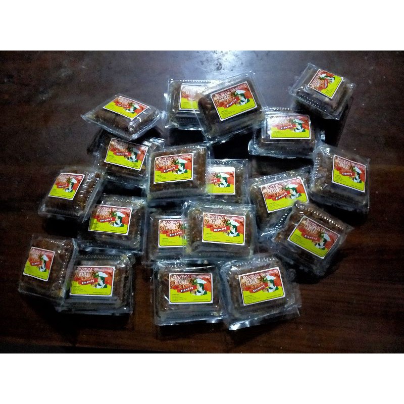 

Sambel pecel Madiun ( goreng tanpa minyak )