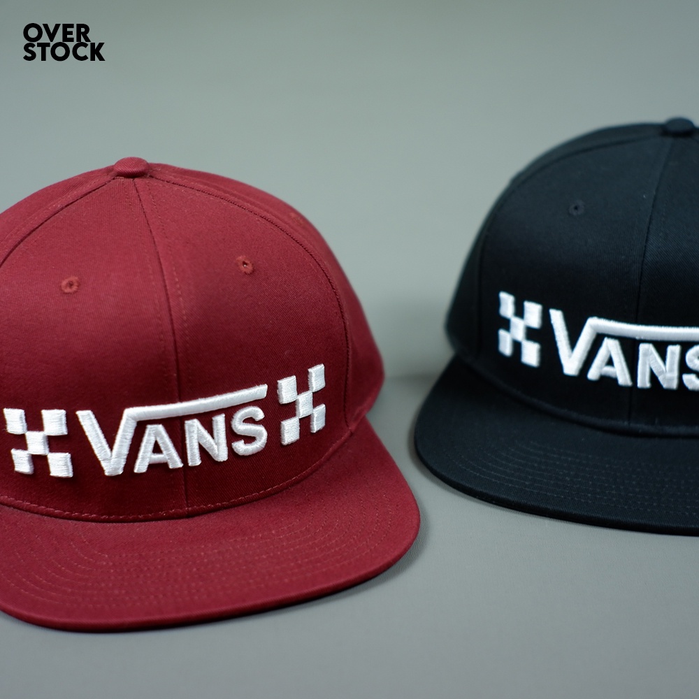 Van*s Still Embroidered Logo Snapback Hat