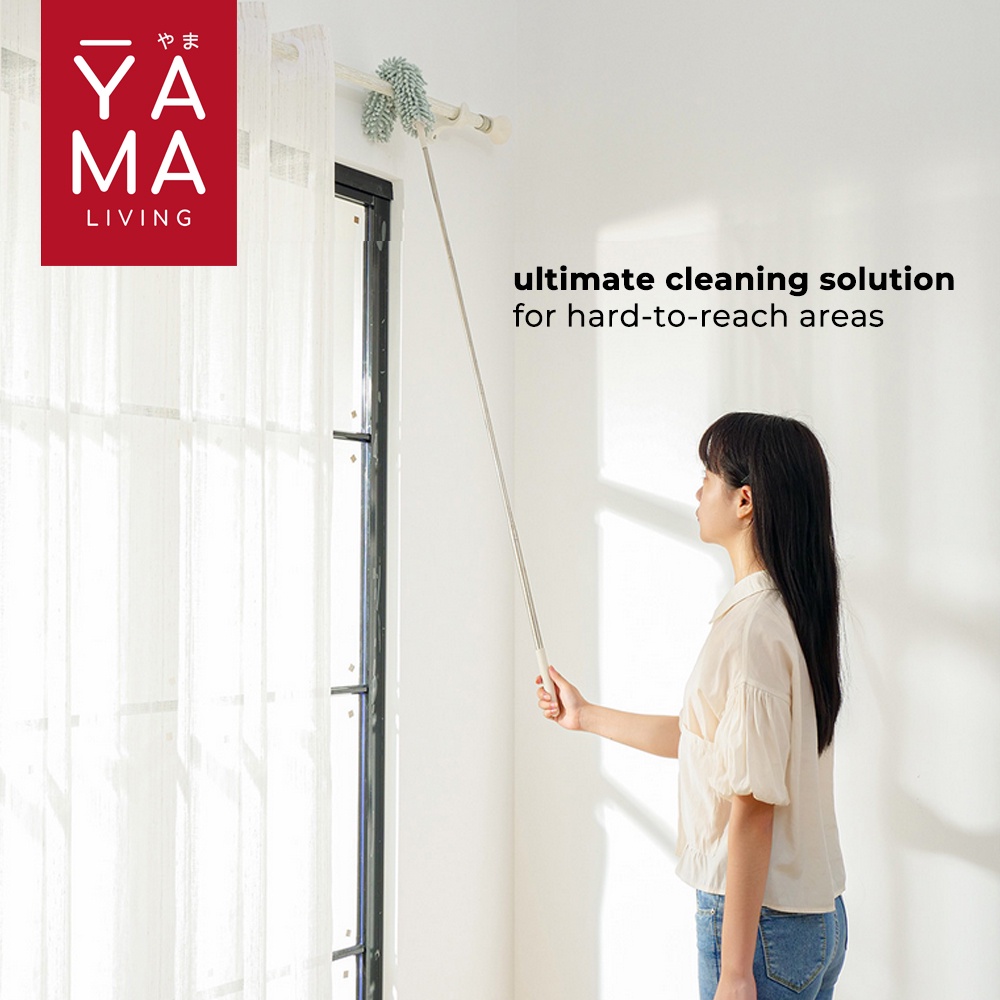 YAMA HANEBOKI Retractable Chenille Duster Kemoceng Microfiber Panjang Alat Pembersih Rumah IUIGA