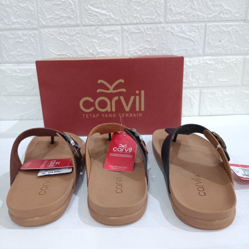 Sandal Jepit Kasual Carvil Samoa 01 M | sandal Sopan Carvil | sandal harian Carvil