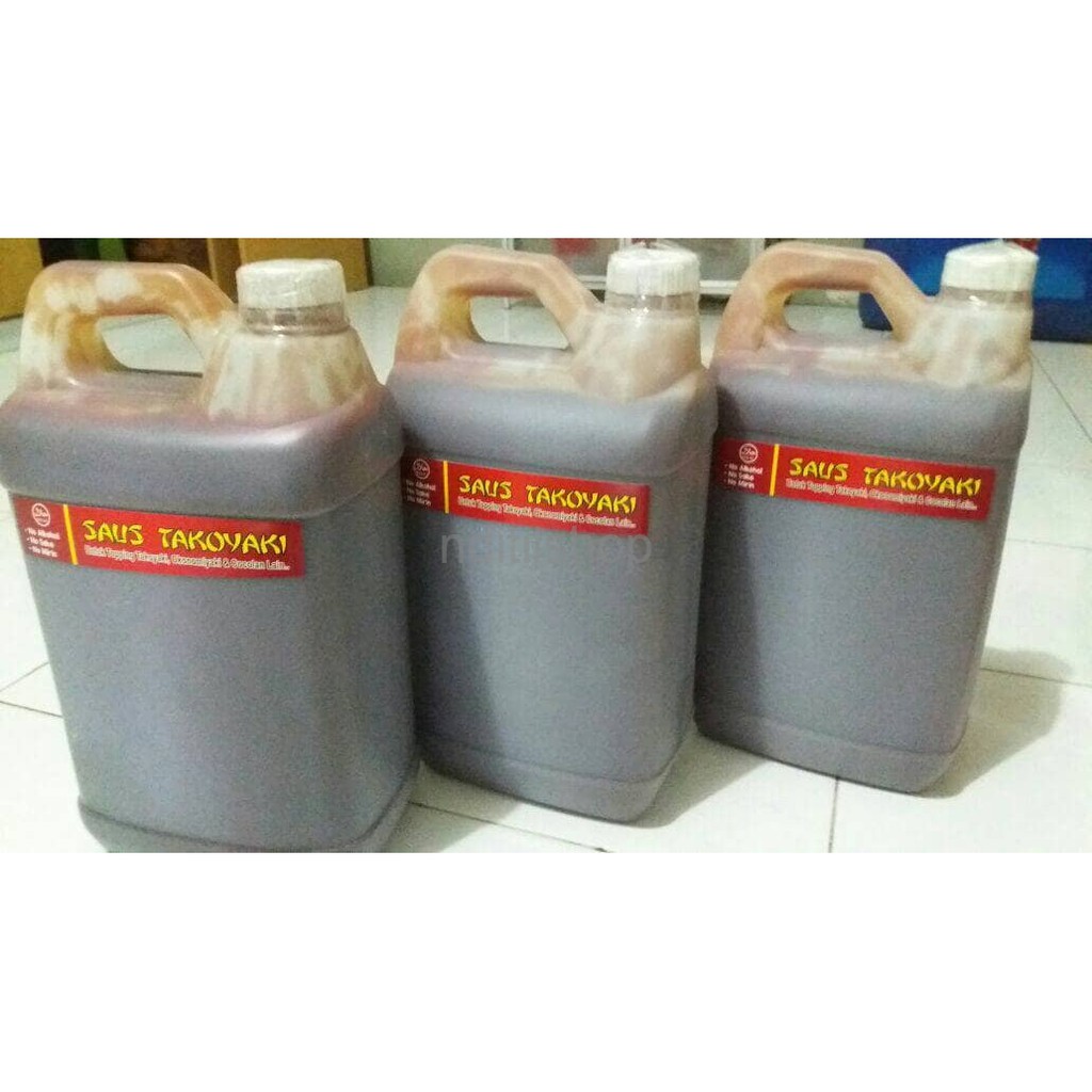 

Saus Takoyaki Beli Dimana Disini Saja Ada 1 Jerigen Saos Grosir Halal