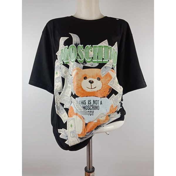 t-shirt mosch*Ino Dolar/ kaos mosch*Ino Dolar/ pakaian pria wanita/ unisex