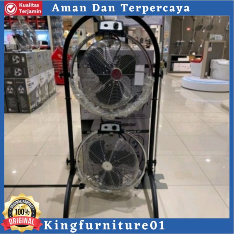 Ace-krisbow Kipas angin industrial double fan standing 40 cm