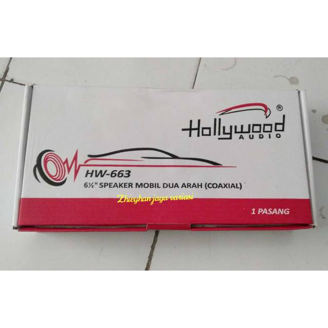 Speaker Coaxial Hollywood HW-663