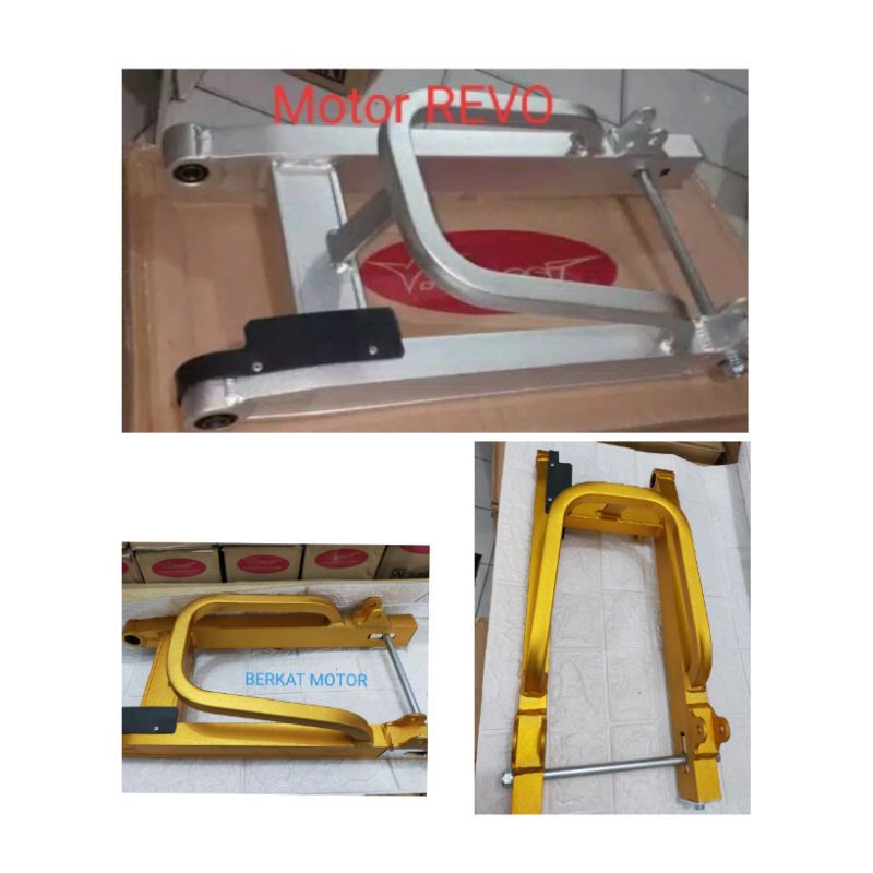 Supertrack - Sasis Swing Arm Lengan Ayun Revo Absolut Blade Supra Fit Gold Silver