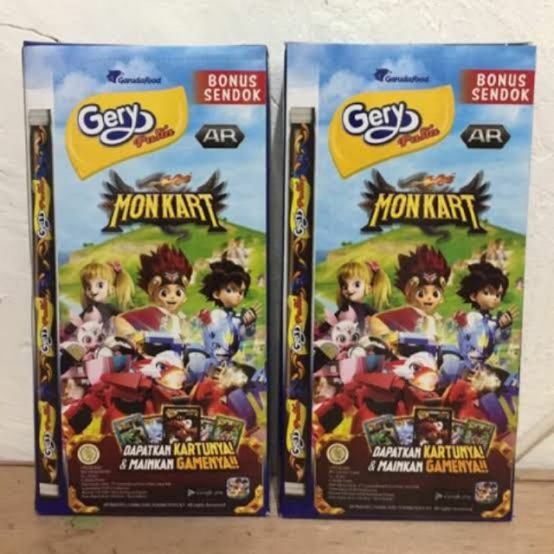 gery pasta monkart (1 box isi 20pcs )