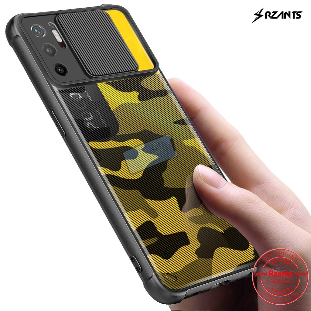 Xiaomi Redmi Note 10 5G Rzants Military Camshield Original Hard Soft Bumper Case Redmi Note 10 5G