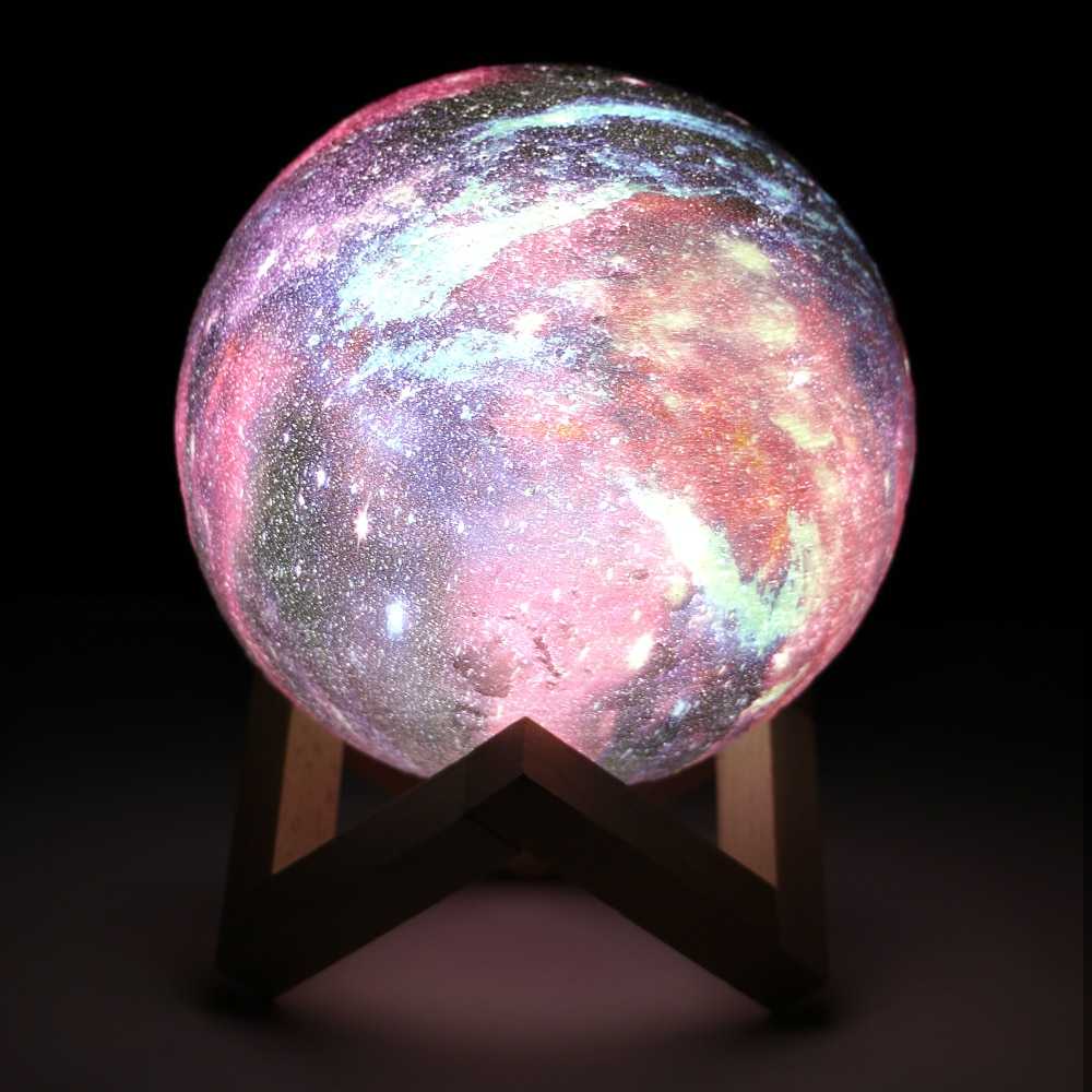 Coquimbo Lampu Tidur 3D Printed Moon Night Light Table Lamp - 3DPSL