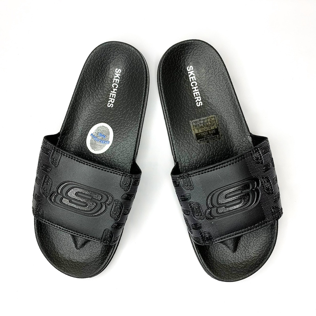 Sandal Cowo Slip On Slide Casual  Sendal Cowok Selop Murah Kekinian Sandal Pria Slop Keren Terbaru