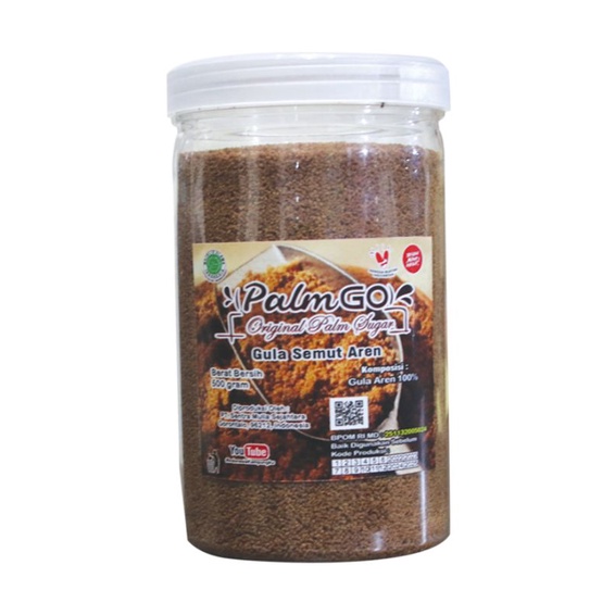 

PalmGo/Arenga Sugar/Palm Sugar/Gula Aren/100% Nira Aren/500 gram