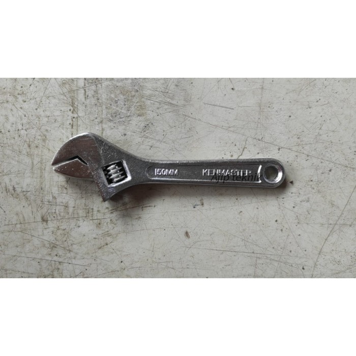 Kunci inggris 6 inch Adjustable wrench 6" kenmaster/Ats/victory bagus