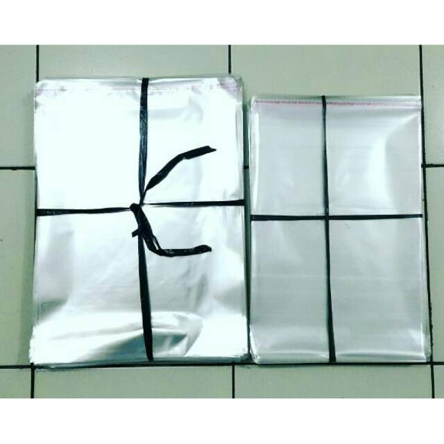 

Plastik OPP Lem 30x37+4cm Plastik Baju