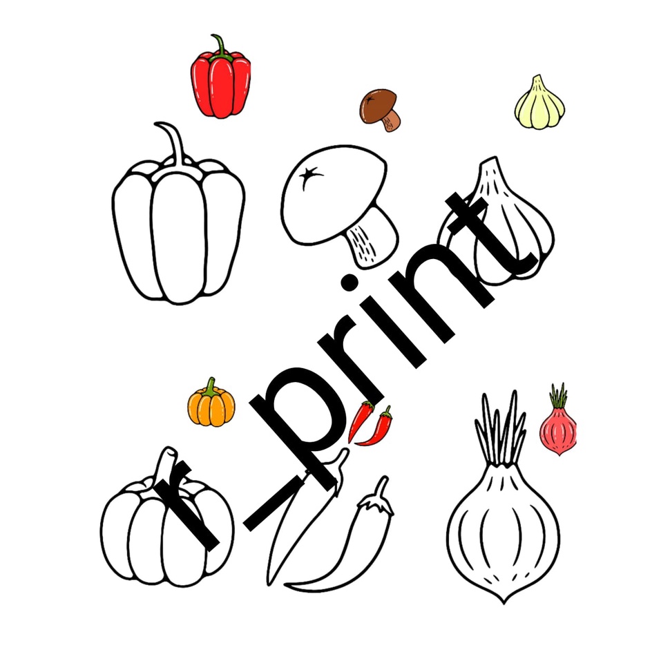 

Kertas GAMBAR/ Mewarnai Sayuran isi 10 Lembar