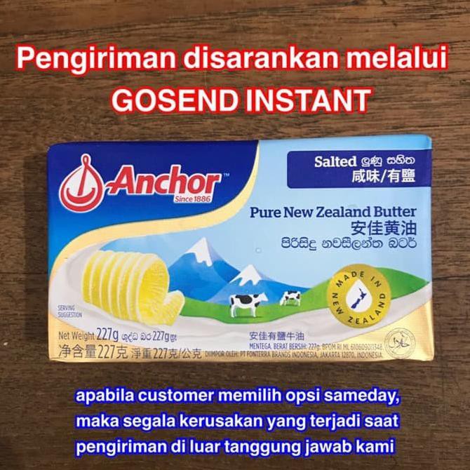 

Pure New Zealand Salted Butter Anchor 227gr - Gosend Only!!!