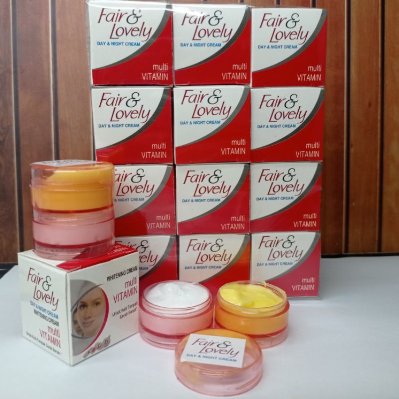 Lusinan 12 Pcs Cream Fair and Lovely Susun Siang Malam