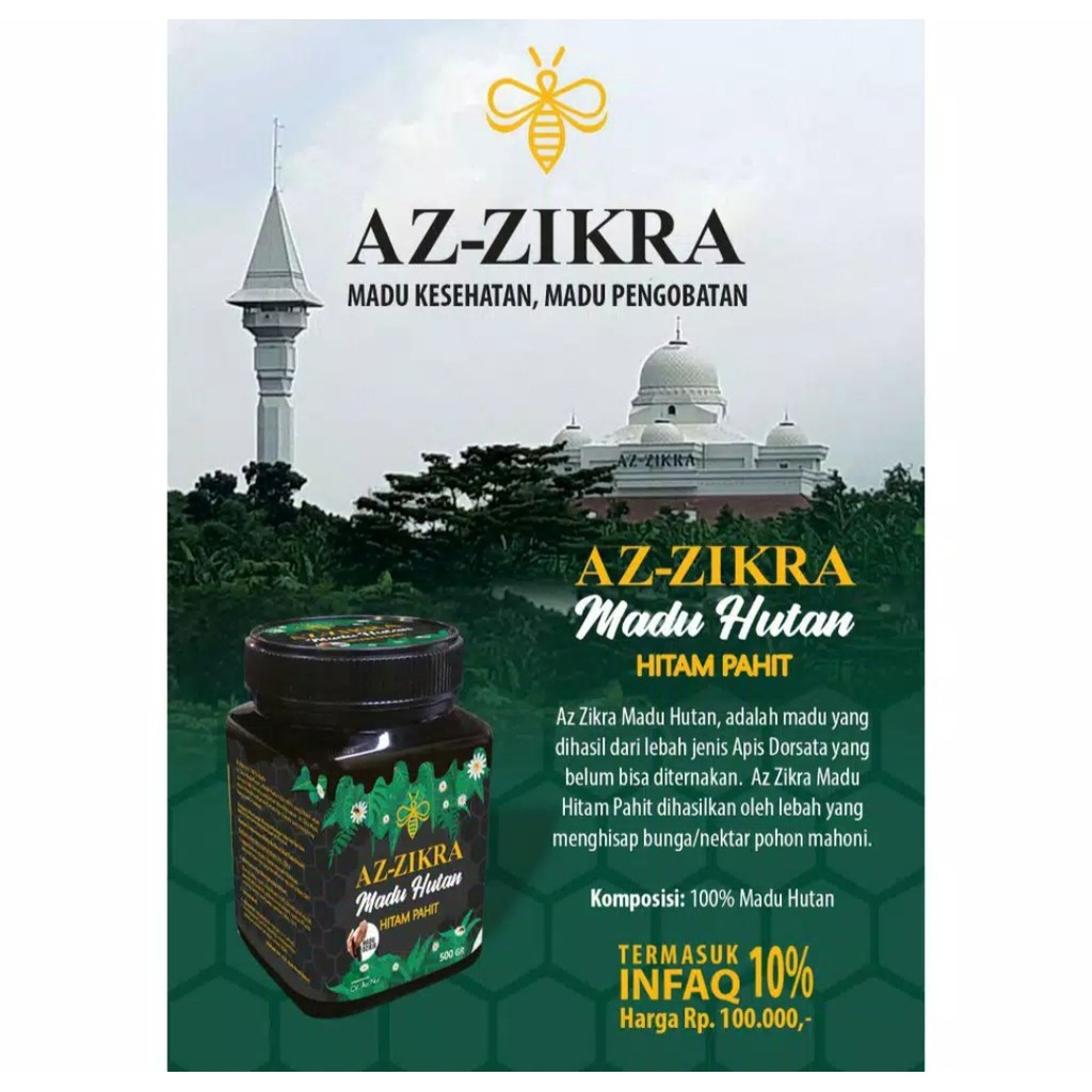 

Madu Hutan Hitam Az-Zikra