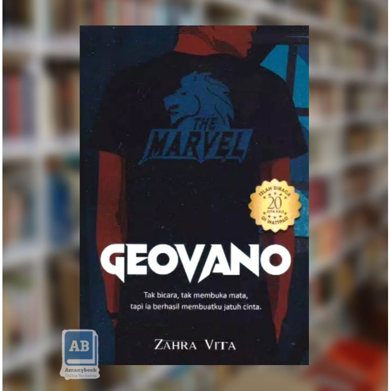 Novel Geovano - Zahra Vita (100% Original)