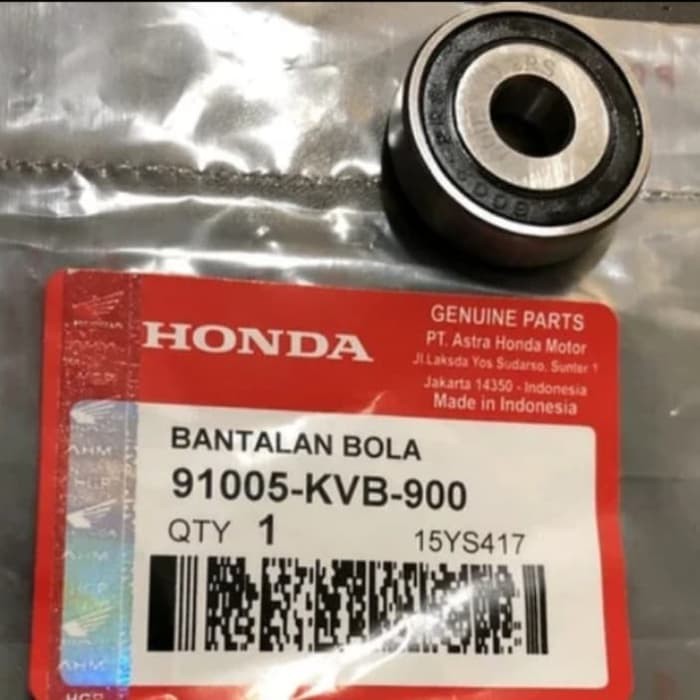 ORI : bearing laher 6002 laher bak CVT honda all vario beat old fi 125 (Aneka-0272)