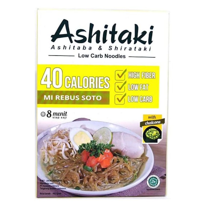 

ASHITAKI LOW CARBS NOODLE MI REBUS SOTO 69,5GR