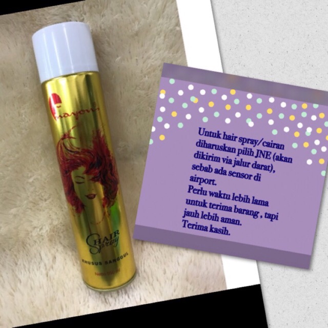 HAIR SPRAY MAYON 550 Ml @MJ