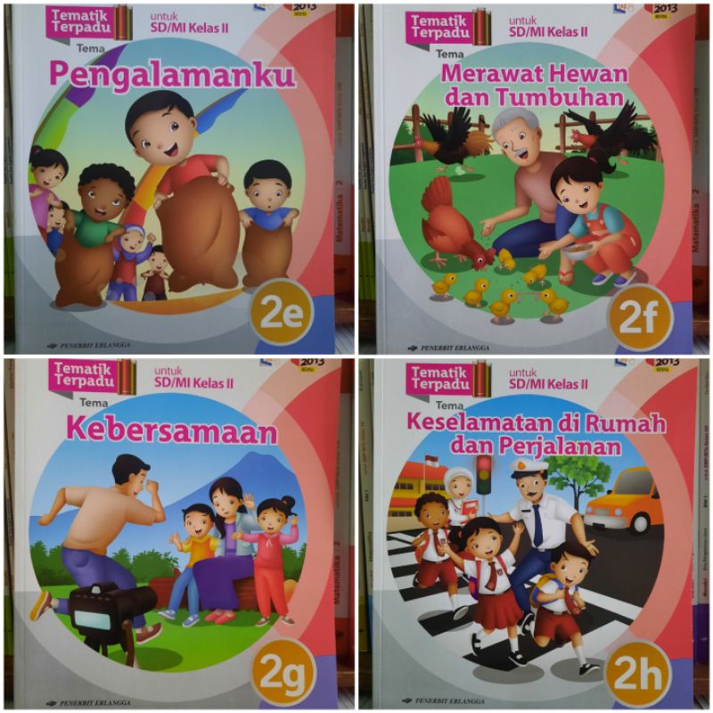 Tematik Kelas 2e,2f,2g,2h Erlangga