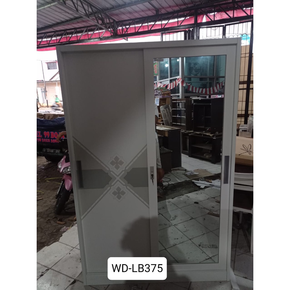 LEMARI PAKAIAN BESI ANTI RAYAP DAN AIR Type 312 uk 120x50 x1800