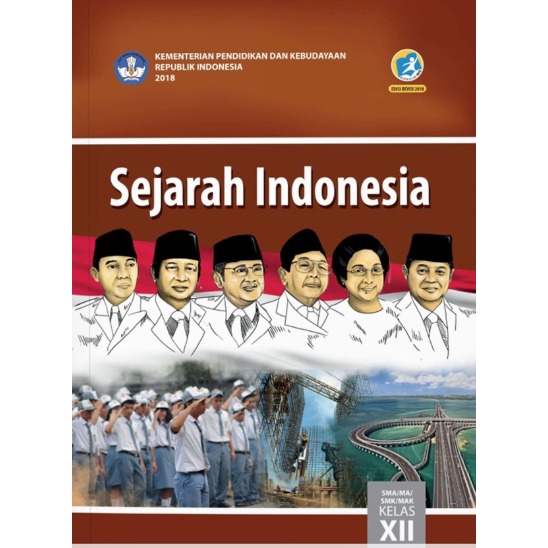 Buku Paket Pelajaran Kelas 12 Xii Sejarah Indonesia Sma Ma Smk Kurikulum 2013 Revisi 2018 Shopee Indonesia