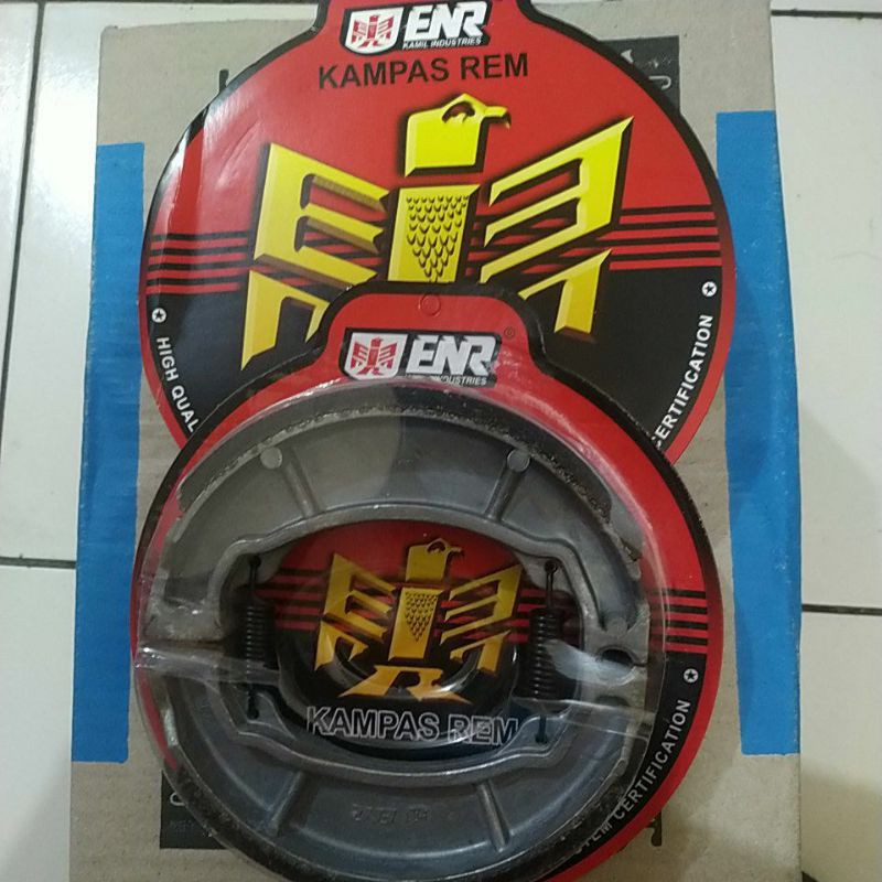 kampas rem belakang tromol ENR Vario, Vario techno, Vario 125, Vario150, Beat karbu, beat fi, beat pop, beat esp, beat street, Genio, spacy, Scoopy, Verza, Mega pro new