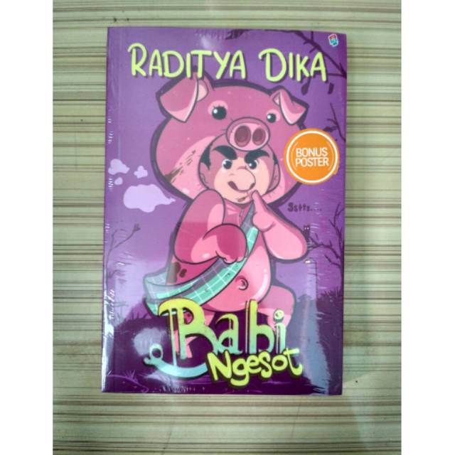 Buku Babi Ngesot - Novel Raditya Dika Cover Baru Bonus Poster
