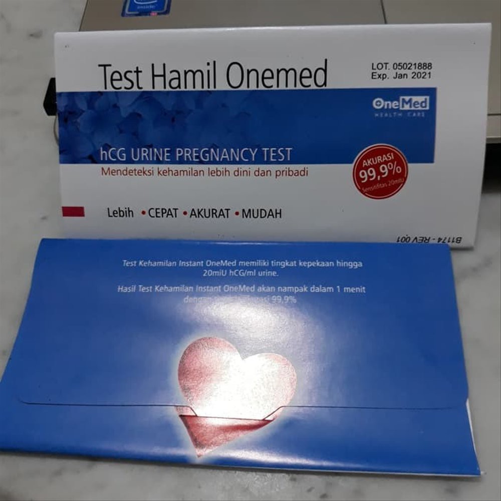 Test Pack Test Kehamilan Instant Onemed [Perstrip]-1