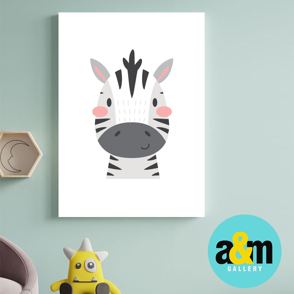 Hiasan Dinding Kamar Bayi (A4) Pajangan Anak Dekorasi Bayi Wall Decor Tema Pajangan Bayi - A&amp;M