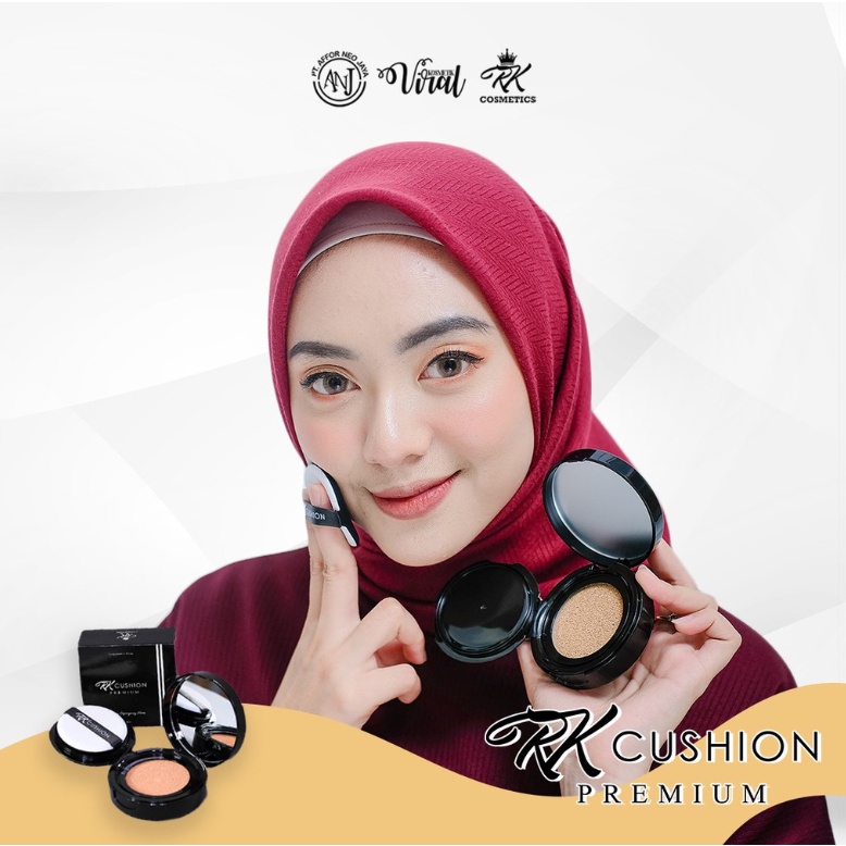 CUSHION PREMIUM RK GLOW GLOWING SEPANJANG HARI ORIGINAL BPOM