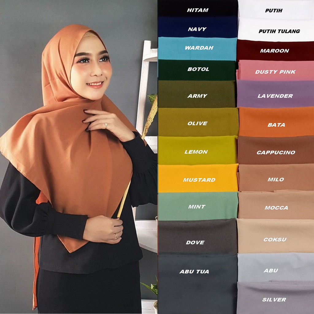 180cm x 75cm Hijab  Pashmina Diamond Panjang