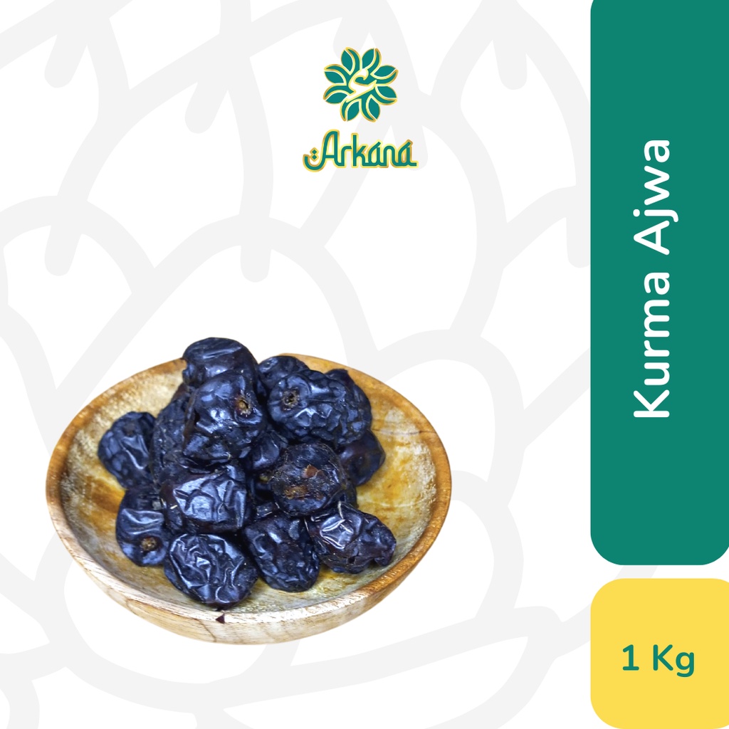 

Kurma Ajwa 1 kg Premium Original 100 % / Kurma Nabi Asli Al Madinah