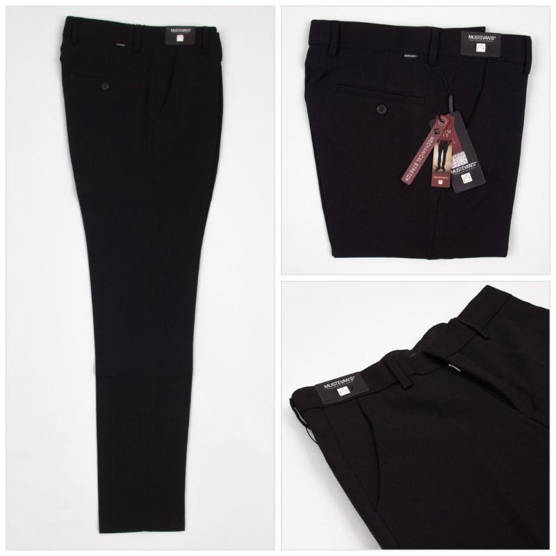 Celana Mustevans Slim fit celana formal celana kerja (27 -32)