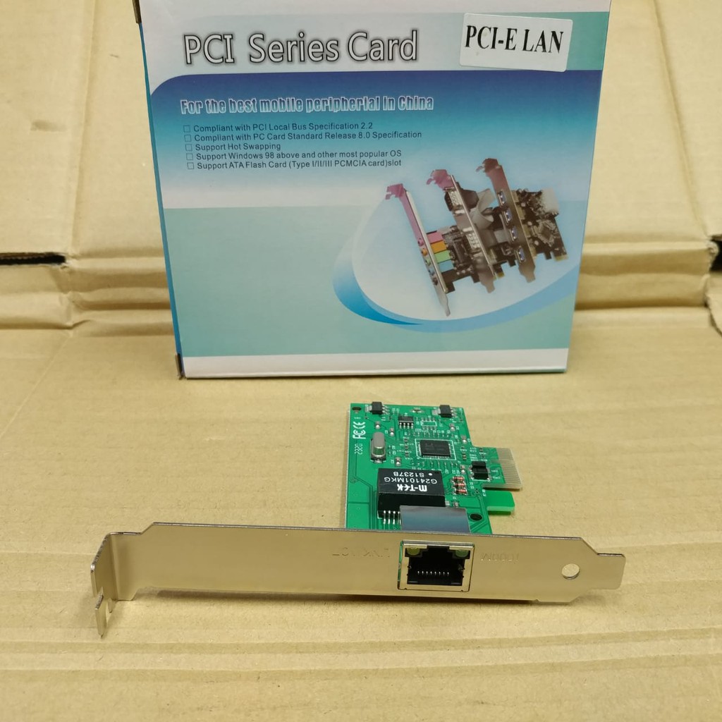 PCI Express LAN Card Single Ethernet