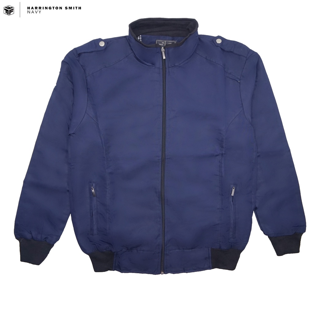 Jaket Harrington Smith Bomber Polos Pria Wanita Unisex Original Dogart