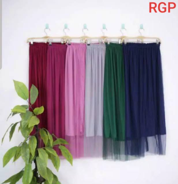 Rok Tutu Panjang Polos / Tutu Maxi Skirt