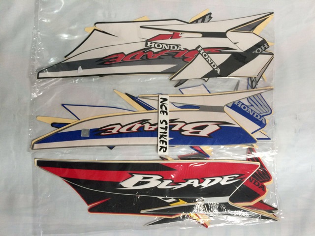 STIKER SRRIPING HONDA BLADE 2009